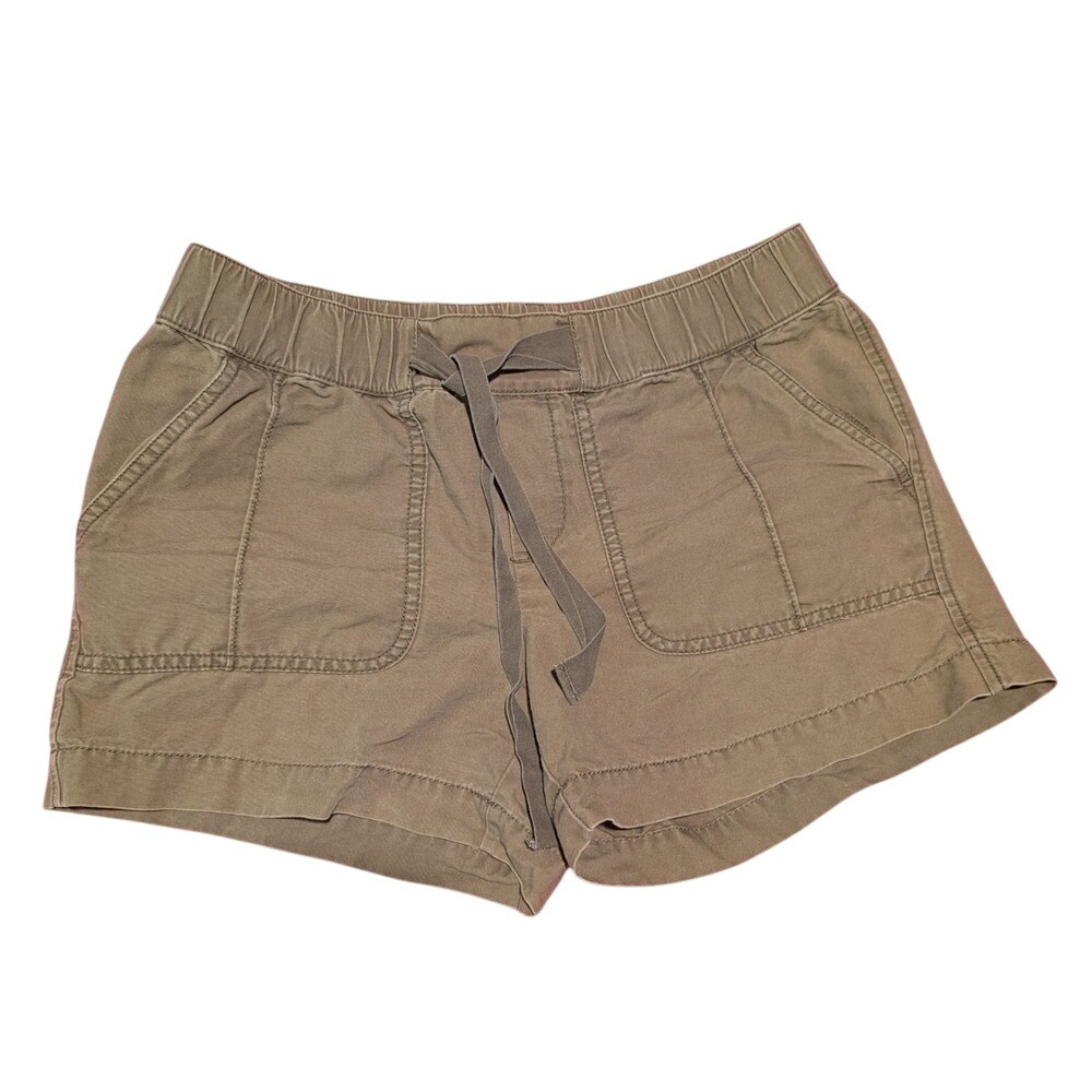 LOFT Pull On Shorts Casual Comfort Drawstring Pockets Size 2‎